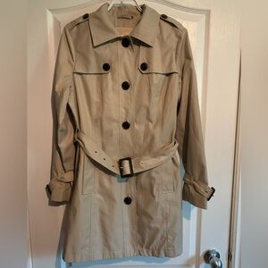 Michael by Michael Kors Women’s Tan Trench Coat Size Medium